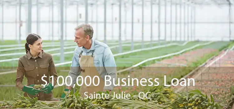 $100,000 Business Loan Sainte Julie - QC