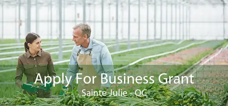 Apply For Business Grant Sainte Julie - QC